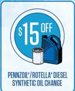 Pennzoil® Synthetic Oil Change