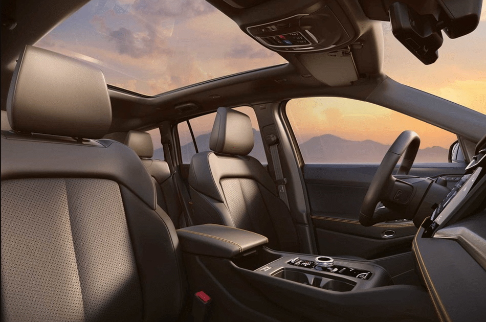 Cabine avant du Jeep Cherokee 2026