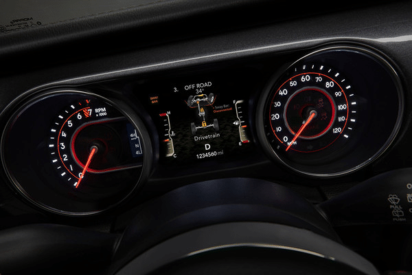 2025 Jeep Wrangler Intrument Cluster