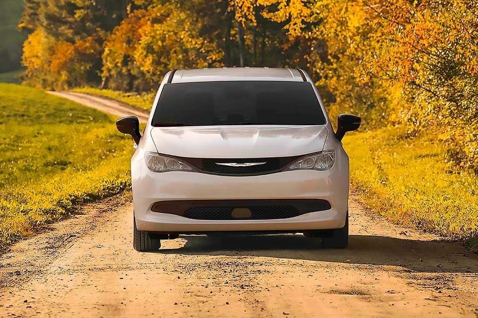 Profil avant de la Chrysler Grand Caravan 2026