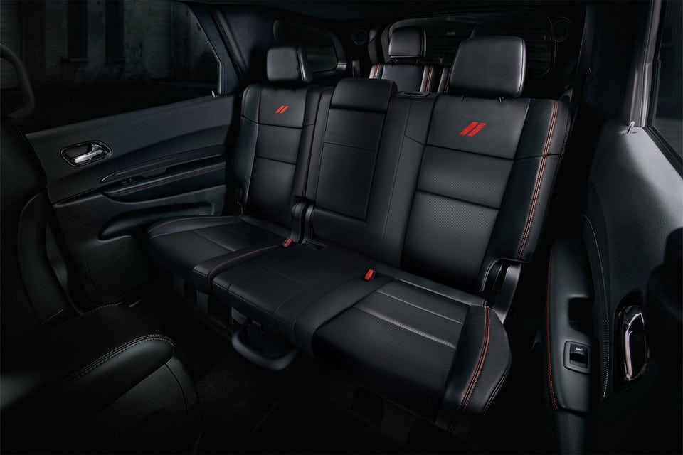 2025 Dodge Durango premium seating with leather trim