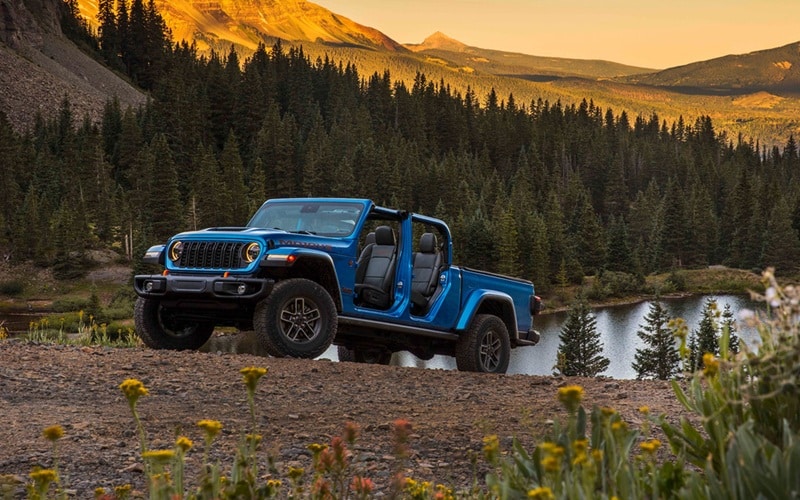 2026 Blue Jeep Gladiator
